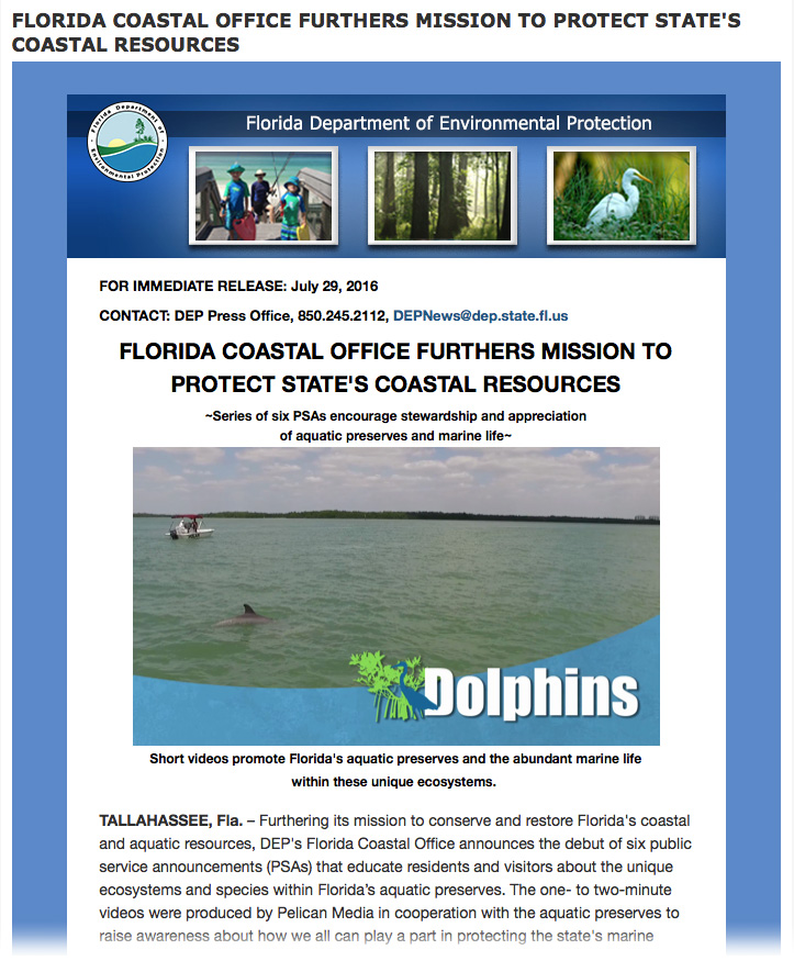 DEP Video Press Release